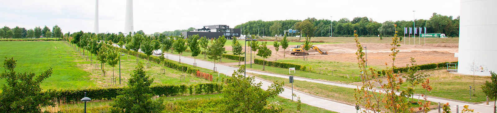 Evolis in Kortrijk in aanbouw