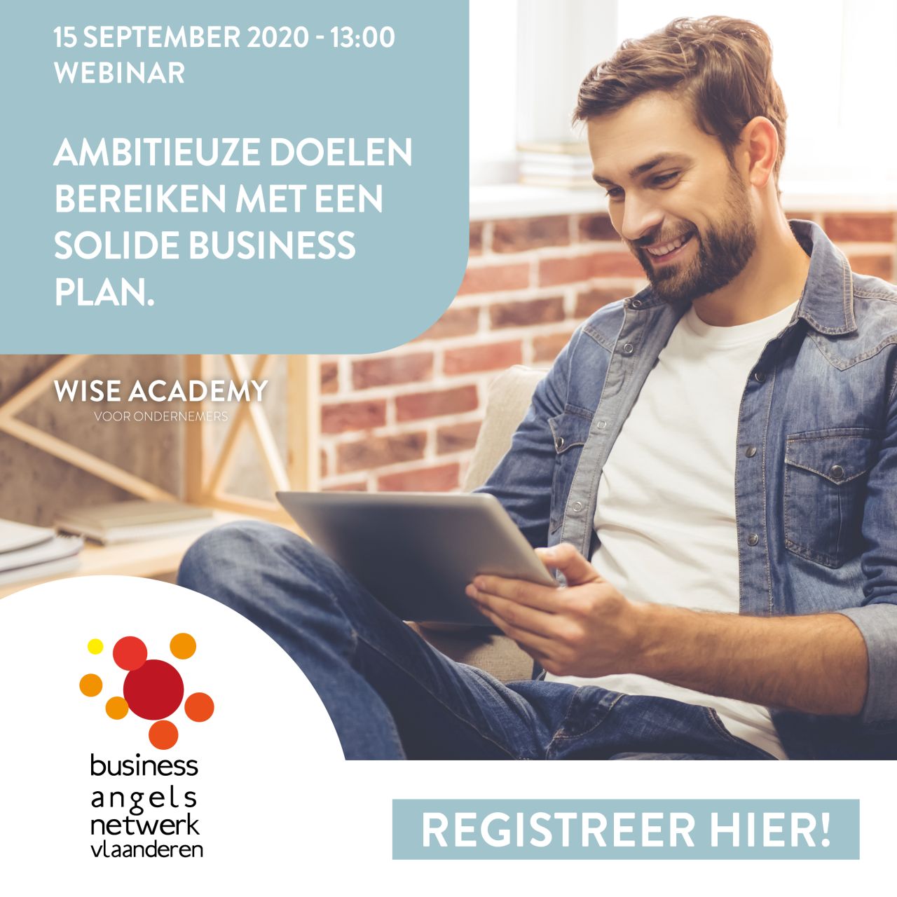 BAN Vlaanderen webinar WISE Academy