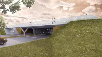 Render Jacques Rogge brug