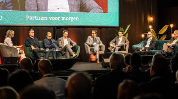 Panelgesprek tijdens de conferentie "Partners voor morgen"